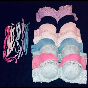 Victoria Secret - 34B Strapless Bras Bundle (8)